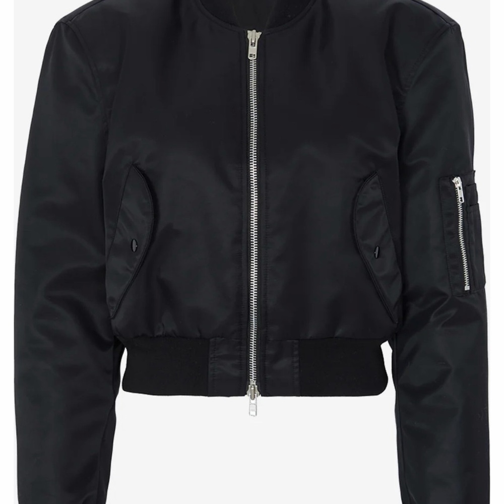 The Frankie Shop - Mati Cropped Padded Bomber